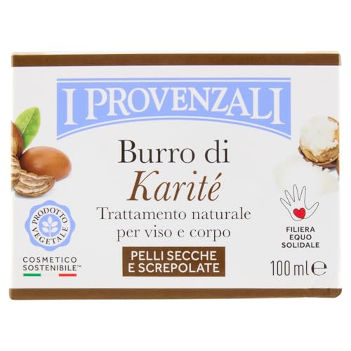 I Provenzali | Burro di Karitè, Trattamento naturale per Viso e Corpo, 100 ml
