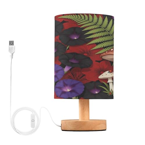 Veilleuse champignon Morning Glory : lampe de table douce pour chambre d'enfant