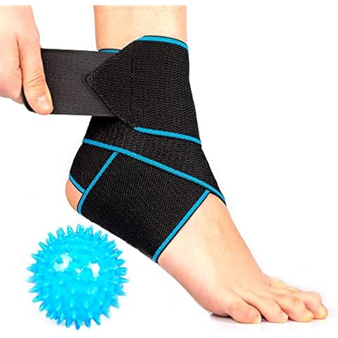MUXROC Tobillera Deportiva con Pelota de Masaje Cover