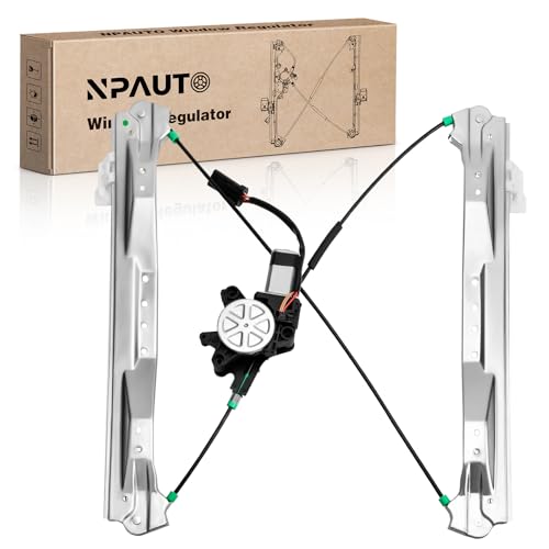 Front Driver Side Power Window Regulator with Motor Replacement for