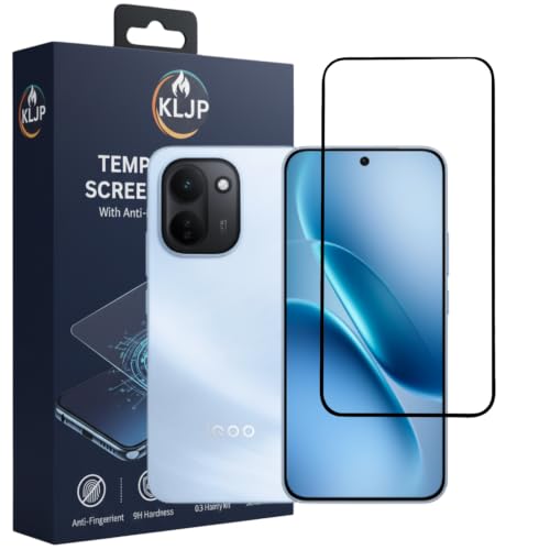 Image of Gorilla Tempered Glass For IQOO Z11 (Pack of 1) With Installation Kit | Edge to Edge Coverage | Black