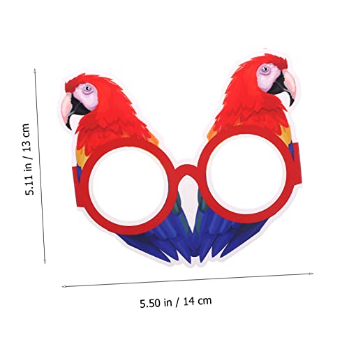 MUSISALY 24 Peças De Óculos De Papel Havaiano Decoração Havaiana Papel De Praia Havaiano