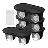 Protection du sol : les roulettes autocollantes sont conçues pour éviter les rayures sur vos sols, tout en conservant leur qualité et leur aspect.