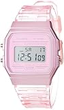 Casio Reloj Digital para Mujer de Cuarzo con Correa en Resina F-91WS-4EF