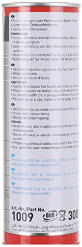 LIQUI MOLY Pro-Line Motorspülung | 500 ml | Öladditiv | Art.-Nr.: 2427 & Hydrostößel Additiv | 300 ml | Öladditiv | Art.-Nr.: 1009