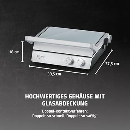CASO SteakChef - Doppel Kontaktgrill – Bild 3