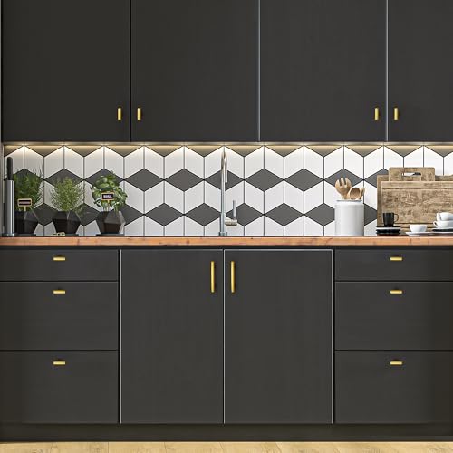 Image of Ravinte 30 Pack Cabinet Handles Brushed Brass Cabinet Pulls Kitchen Cabinet Handles,Curved Drawer Pulls in 1-3 /4 Inch Length with Single Hole Arch Kitchen Cabinet Hardware