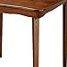 Meco Stakmore Stylish Durable Versatile Square Solid Wood Scalloped Edge Compact Folding Traditional Card Table for Home Use, Cherry