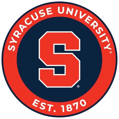 Imán decorativo redondo Syracuse Orange 4 pulgadas miniatura 1