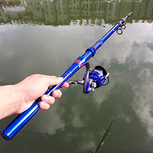 Canne à pêche télescopique compacte pour éviter l'encombrement - 5