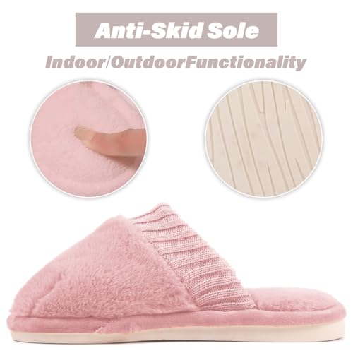 Cozy Memory Foam Bedroom Shoes - Adorable Cat Paw House Slippers for Women: Indoor Outdoor Cute Animal Slides3