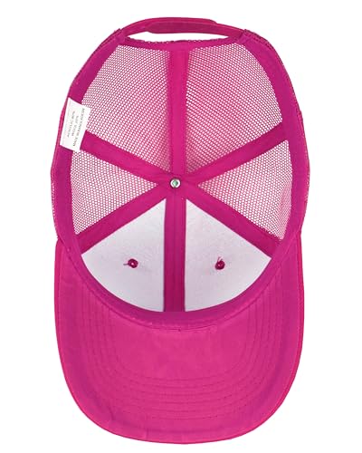 Image of Gelante Mesh Trucker Baseball Cap Snapback Hat Structured Front Panel