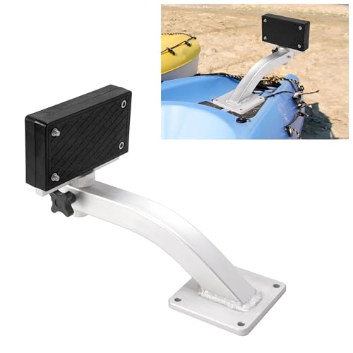 KUAFU Universal Adjustable 90 Degrees Deck Mount Trolling Motor Bracket Compatible with Clamp-on