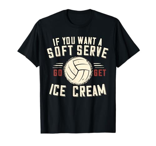 Funny Volleyball for Girls Teens Women Volleyball T-Shirt