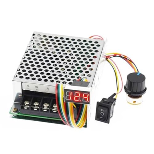 Adjustable Digital display 10-55V 60A PWM DC Brushed Motor Speed Controller Switch Control 12V 24V 36V 48V Forward Brake Reverse