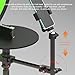 LICAEVEY 360 Rotating Display Stand, Motorized Photography Turntable with Remote, Adjustable Filming Angle & Backdrop for Product Shows & Video