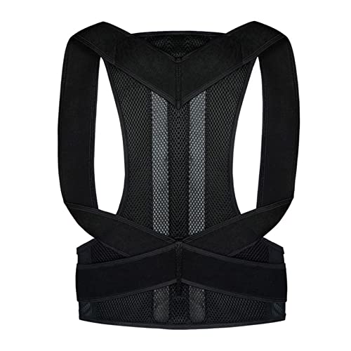 Soutien de la colonne vertébrale et correcteur de dos avec ceinture de taille réglable adulte