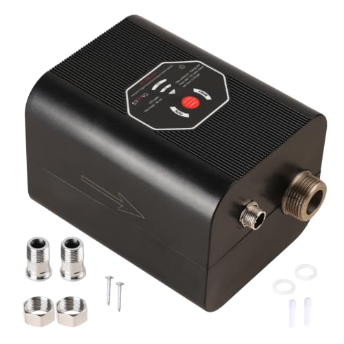 Image of STARQ STPM-375 Inline Automatic Water Pressure Booster & Circulation Pump with PMDC Motor 375W Max Flow 75 LPM Max Head 30m for Hot Water Circulation RO Shower,Geyser,Washing Machine,Dishwasher