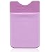 Card Holder EZColoris Cell Phone Credit Card Holder Flexible Lycra Pouch 3M Removable Adhesive Sticker on Wallet