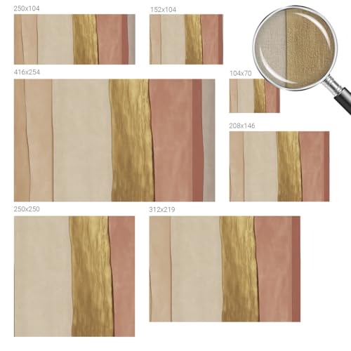 Papel pintado autoadhesivo clásico 152x104 cm para renovar paredes dañadas sin usar pegamento 6