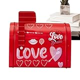 Unica e creativa: questa cassetta delle lettere in latta trasuda fascino per le vacanze, con graziosi motivi a tema e un design accattivante che aggiunge personalità a qualsiasi evento. Usalo come una bella decorazione sul tavolo delle feste di San Valentino, aggiungendo divertimento, intimità e un tocco di attrazione alle tue celebrazioni