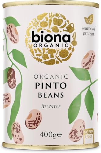 Image of Biona Organic Pinto Beans, 400 g (Pack of 5)