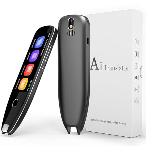 Translation Pen - Dyslexia Reading Tools for Kids, Text to Speech Scanning Pen, Support 130+ Languages Translator Pen for Language Leaners, Travel Business Offline Voice & Photo Translation