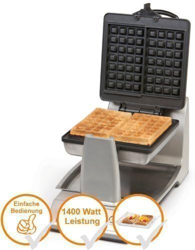 Professional Waffle Maker for Thick Belgian Waffles Fully Automatic Timer + Beep for Best Waffles