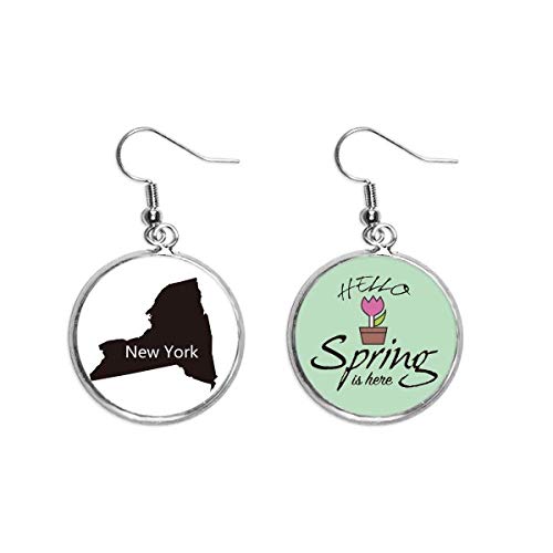 Pendientes de Nueva York decorativos para lucir en tus eventos de primavera