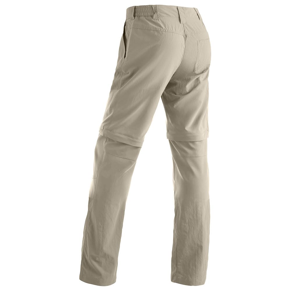 Maier Sports Nicole, Damen Wanderhose, Wasserabweisende Outdoorhose für unterschiedliche Aktivitäten, Praktische Zipp-Off-Funktion, Dryprotec Technologie