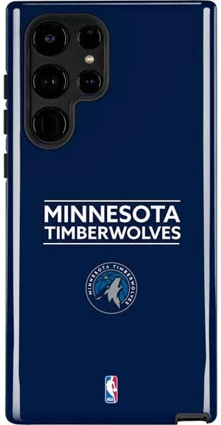 Skinit Pro Phone Case Compatible with Galaxy S22 Ultra - Officially Licensed NBA Minnesota Timberwolves Jersey Design