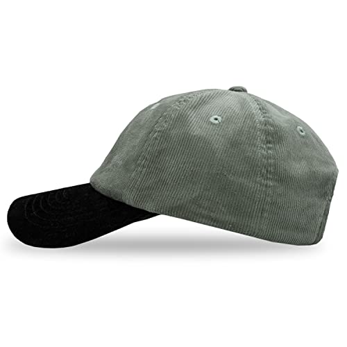 Headsweats Corduroy Podium Baseball Cap Hat, Aloe #TOP3