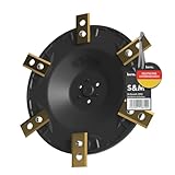 beos Premium Mähroboter Tuning-Messerteller für 6x Klingen - glasfaserverstärkte Messerscheibe - Drehscheibe kompatible mit Worx Landroid S&M (ab 2020) & Landxcape, Ferrex, uvm.