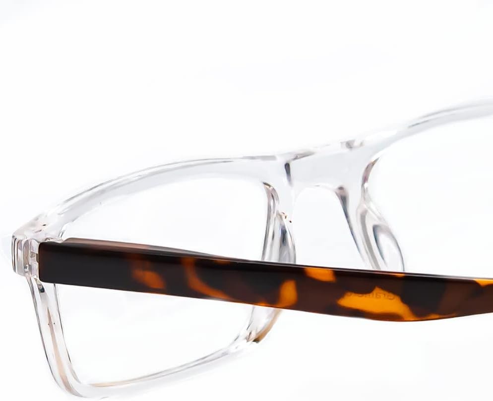 Magz Magnetic Reading Glasses with Clear Lenses – Magnetic Pull Apart Readers | Flexible Neck Hanging Readers|Reading Glasses