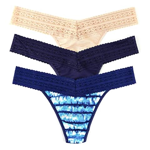 Hanky Panky Dream Tencel Modal Original Rise Thong Value Paquete de 3 Cover
