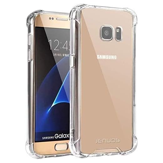 Coque de protection pour Samsung Galaxy S7 - Transparent - Ultra fine - Souple - En TPU - Coque souple - [Bumper avec coins renforcés] Arrière