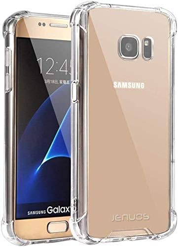 ✔️Protezione completa 🔥 : custodia morbida in TPU con 4 angoli rinforzati offre una protezione anticaduta per il tuo cellulare, il bordo rialzato mantiene lo schermo e la fotocamera lontani da superfici piatte.