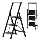 脚立 3段 踏み台 AT-TZ-BLACK3