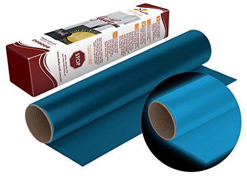 Firefly Craft Reflective Royal Blue Heat Transfer Vinyl Sheet | Reflecting Royal Blue