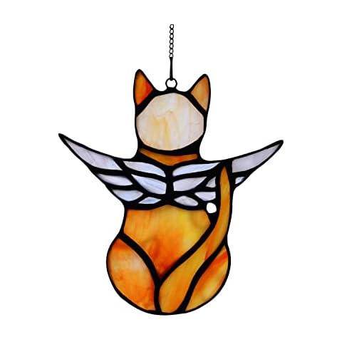 BOXCASA Angel Cat Memorial Gifts Ornaments Cover