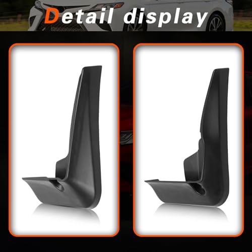 Image of 2018 Camry Sport Mud Flaps Mud Guards Compatible with Toyota Camry 2018-2022 Splash Guard No Drilling Required All Weather Mudflaps(Set of 4)