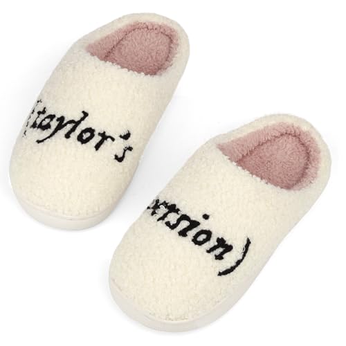 Women Men House Slippers Comfy Plush Slippers Shoes for Home Bedroom Indoor