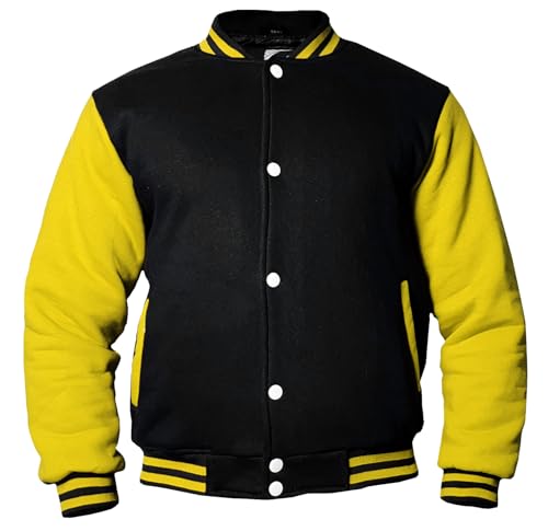Kids Baseball Jackets Boys Girls Fit Varsity Jacket Casual Team