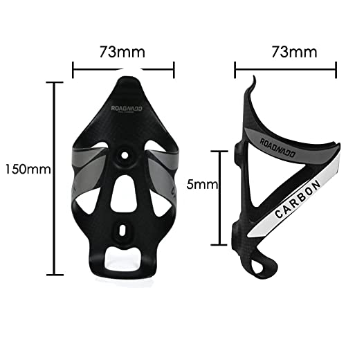 Roadnado Carbon Fiber Bottle Cage Carbon Water Bottle Cage Mtb Ultralight Adjustable Bicycle Bottle Holder Cycling For Mountain Bike Road Bike Bmx #TOP5