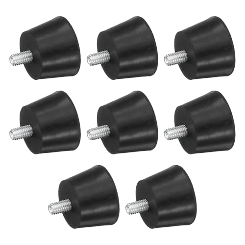 Isolateur de vibration conique en caoutchouc M6 pour compresseur et moteur garage