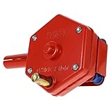 CAXUSD Handkurbelwinde für Gewächshausfolien Manuelle Aufrollvorrichtung aus Robustem Material Zubehör für Belüftung und Schutz von Gewächshaus Seitenfenstern