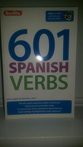 Berlitz Language: 601 Spanish Verbs (Berlitz 601 Verbs)