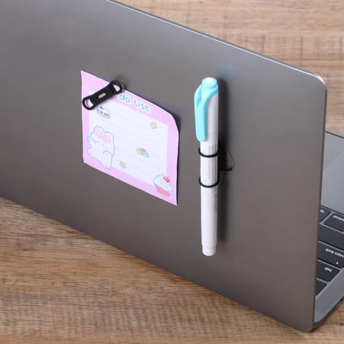 4 Stück Stifthalter Magnetisch Magnetischer Stiftehalter Tragbarer Stifthalter mit Selbstklebend Silikon Magnet Bleistifthalter Clip für Schließfach,Magnetisch, Trocken Abwischbar,Marker-Halter