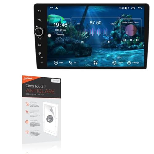 Protector de pantalla BoxWave para JOYING JY-UQS07N4G-B 2 unidades