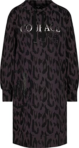 MONARI Kleid Espresso Gemustert - 36